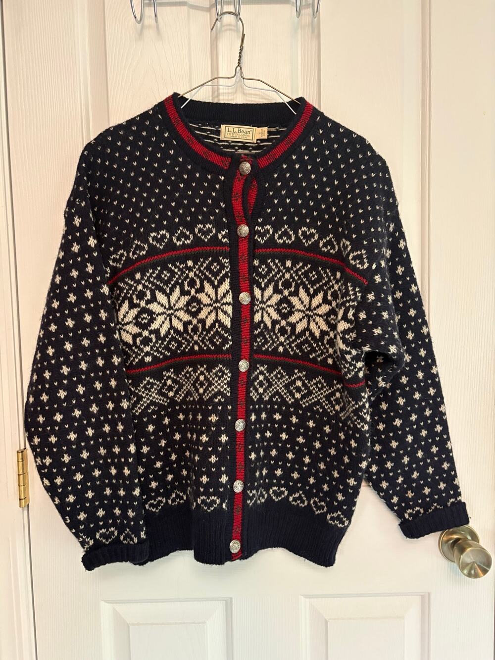 L.L. Bean Vintage Made in the USA Wool Sweater